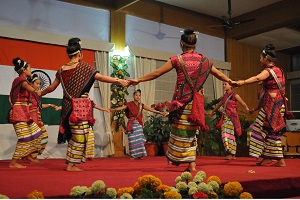 Cultural presentation of Miju Mishmi Tribe from Lohit District on the occasion of Communal Harmony-Our Pride, Our Strength, at Darbar Hall, Raj Bhavan, Itanagar on 19th February 2016.